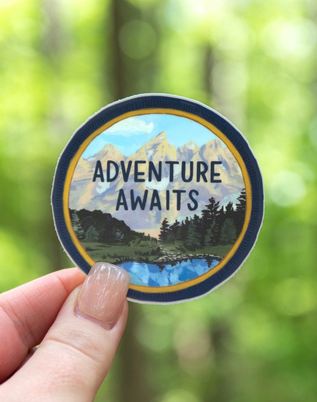 Adventure Awaits Decal Sticker, 1 of 5