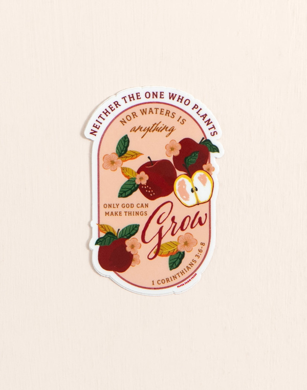 Apple Faith Decal Sticker, 1 of 3
