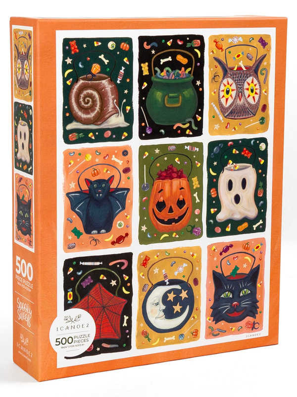 Spooky Sweets - 500 Piece Halloween Jigsaw Puzzle, 1 of 8