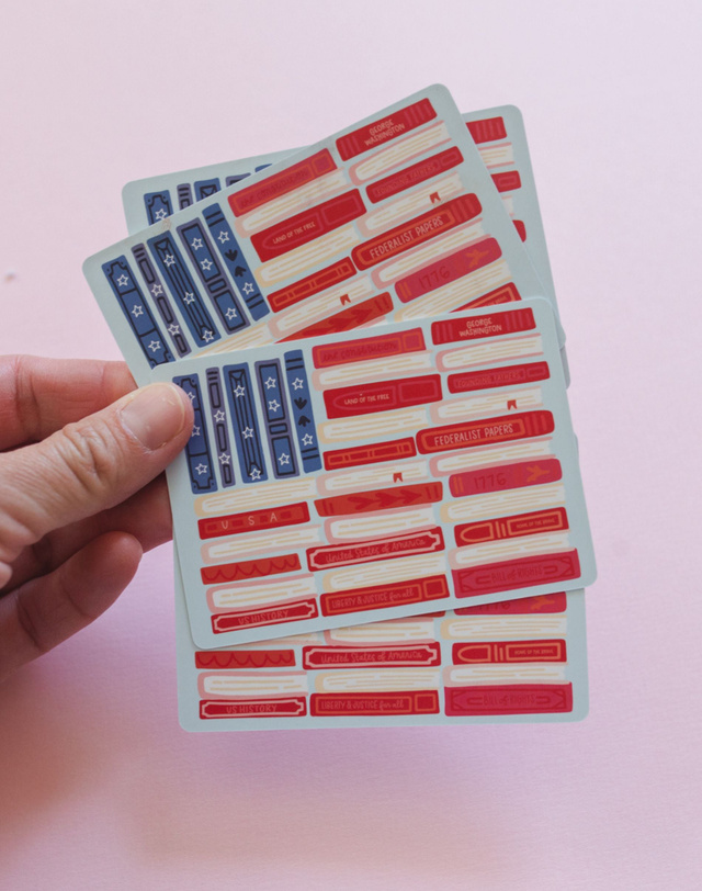 American Flag Books Deck of Playing Cards, 4 of 7