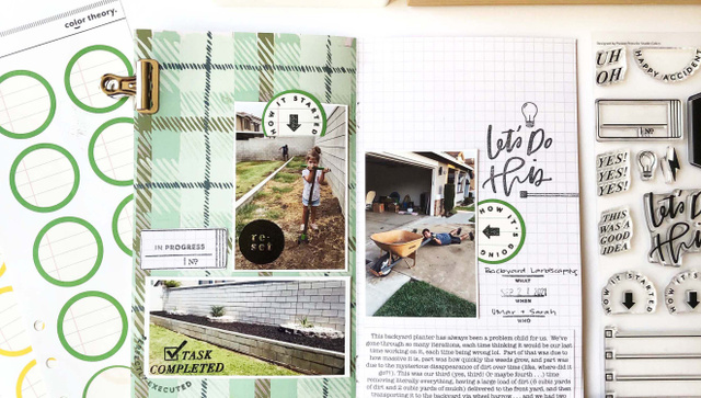 Stamp Set : 6×8 Let's Do This by Paislee Press, 7 of 7