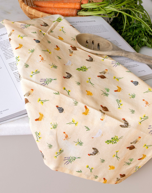 Chicken Meadows Kitchen Towel, 2 of 5