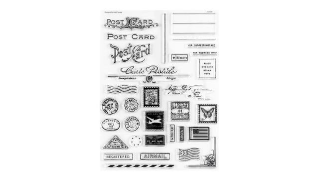 Stamp Set : 6×8 Post Cards, 1 of 7