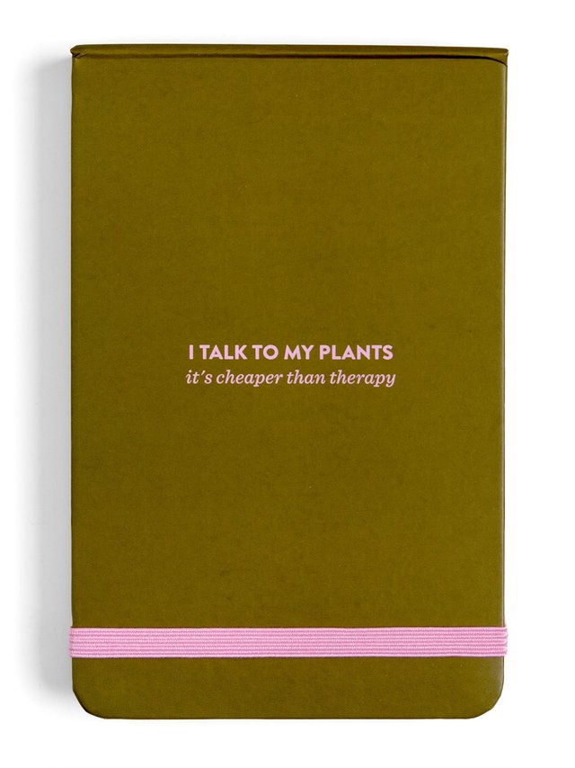 I Talk To My Plants Lined Pocket Notepad, 1 of 3