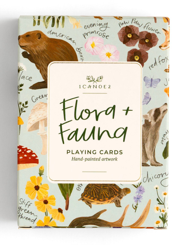 Flora & Fauna Deck of Playing Cards, 3 of 3