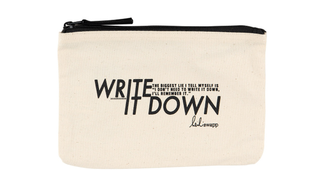Write It Down Pencil Pouch, 1 of 1