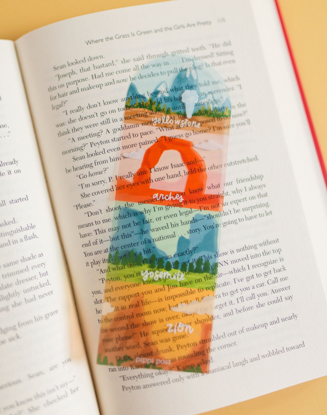 National Parks Transparent Bookmark, 4 of 5