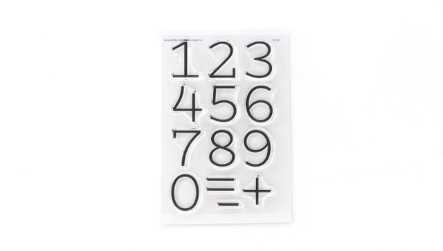 Numbers Are Awesome #19 4×6 Stamp Set, 1 of 2