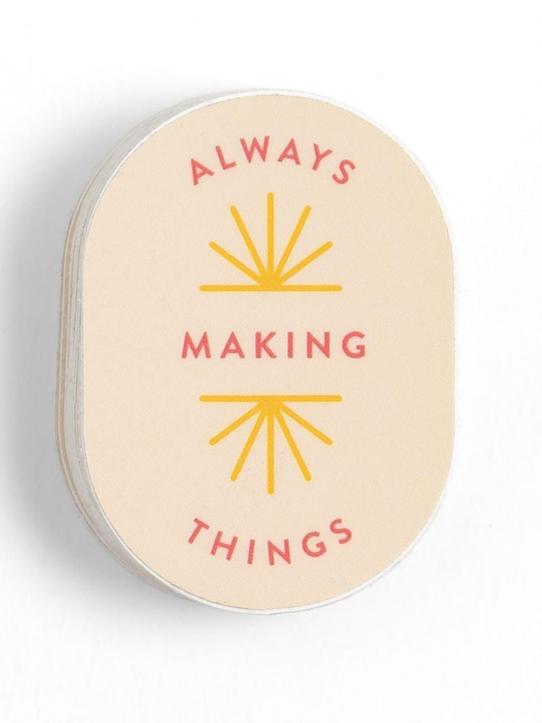 Always Making Things Decal Sticker, 1 of 3