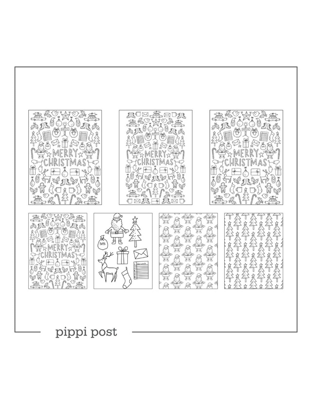 Christmas Digital Coloring Pack + Engineer Prints	, 1 of 1