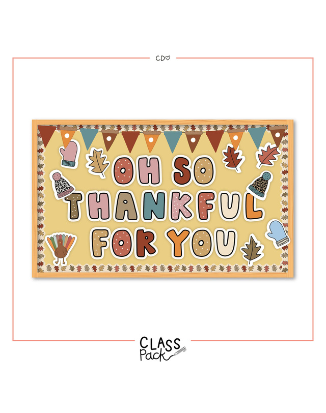 Oh So Thankful Digital Class Pack, 2 of 9