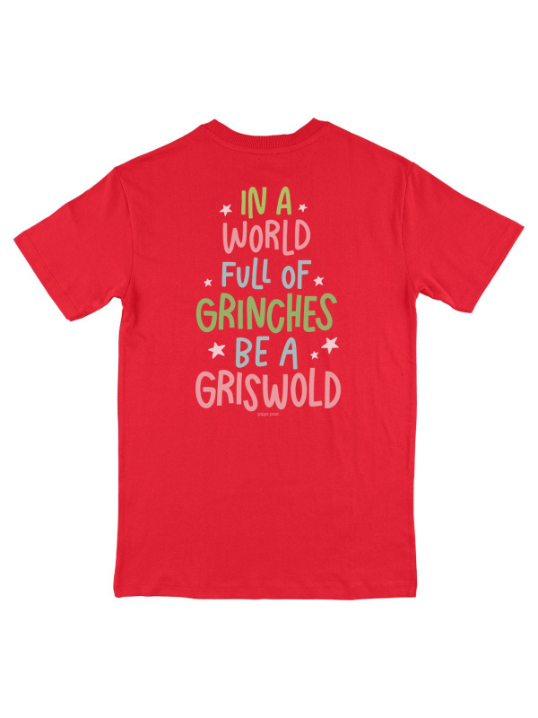 World Full Of Grinches Tee - Red, 4 of 4