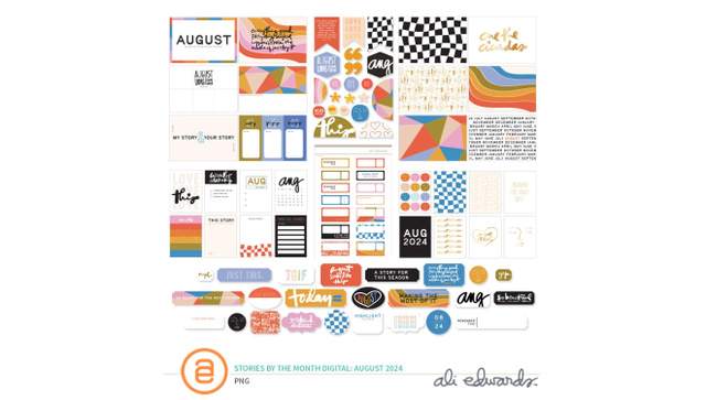 August 2024 Inspiration By The Month, 1 of 1