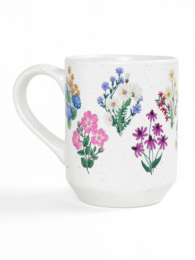 Vintage Blooms Floral Ceramic Mug, 4 of 4