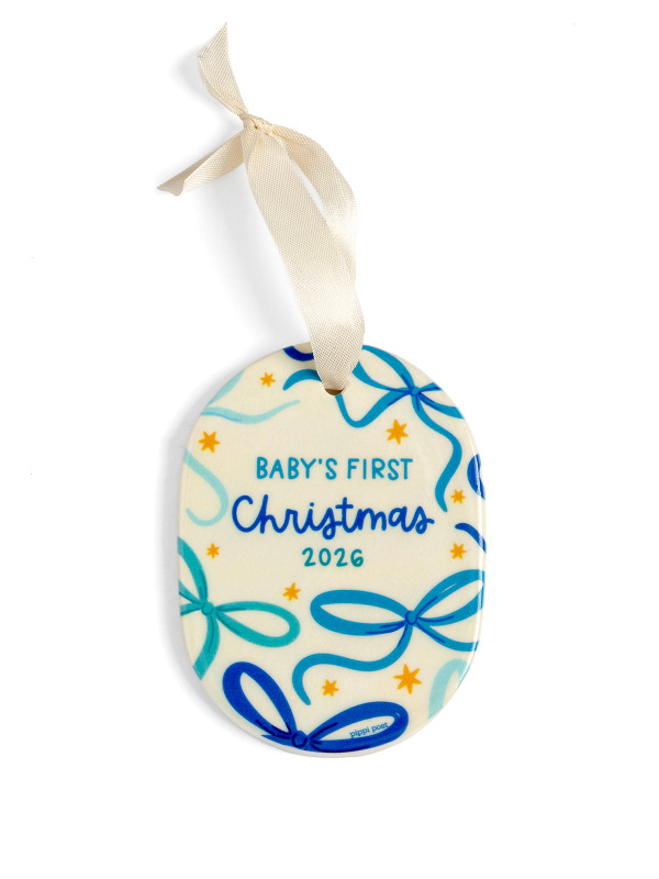 Baby's First Christmas 2026 Ornament - Blue, 4 of 4