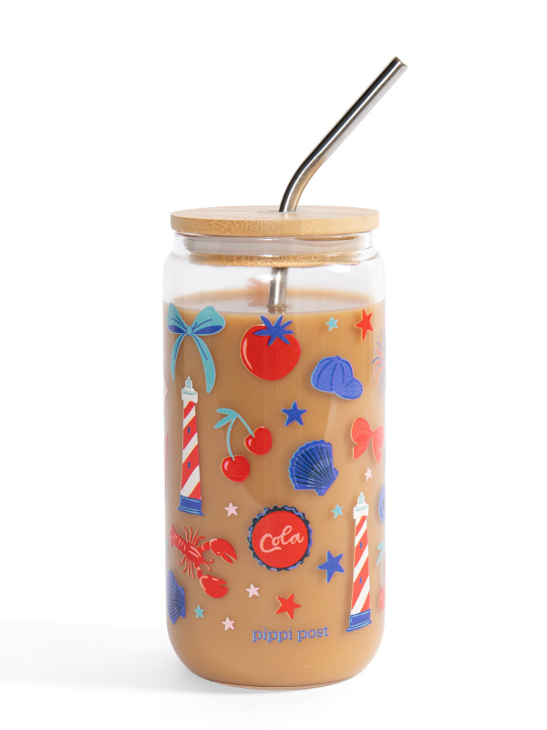 Coastal Americana Glass Can, 6 of 7
