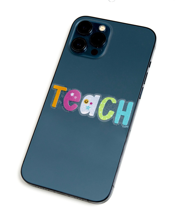 Teach Clear Decal Sticker, 3 of 3