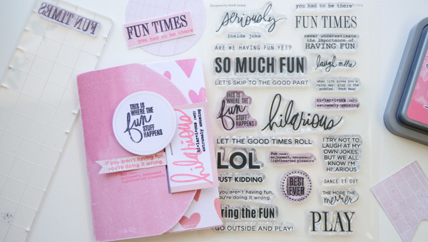 Stamp Set : 4×6 Funnest, 3 of 4