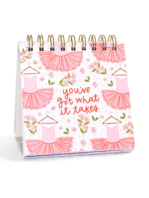 52 Weeks of Encouragement for Dancers - Desk Flip Calendar, 4 of 6
