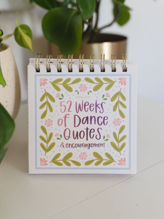 52 Weeks of Encouragement for Dancers - Desk Flip Calendar, 1 of 10