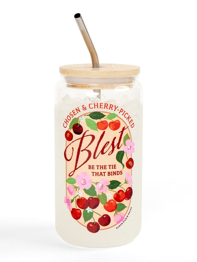 Chosen & Cherry Picked Faith 16oz Glass Can, 2 of 6