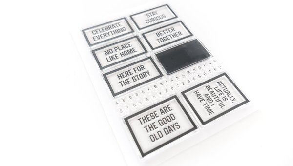 Stamps Are Fun 6×8 Stamp Set - October 2025, 2 of 2