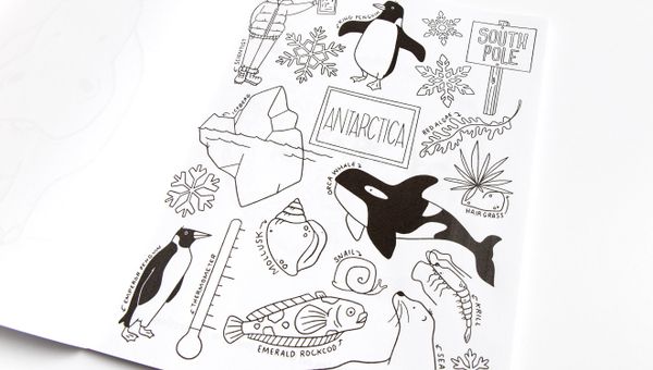 Wonderful World Coloring Book, 4 of 7