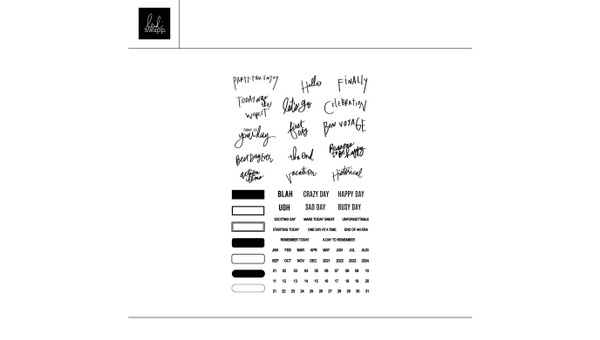 Digital Save the Date Stamp, 1 of 1