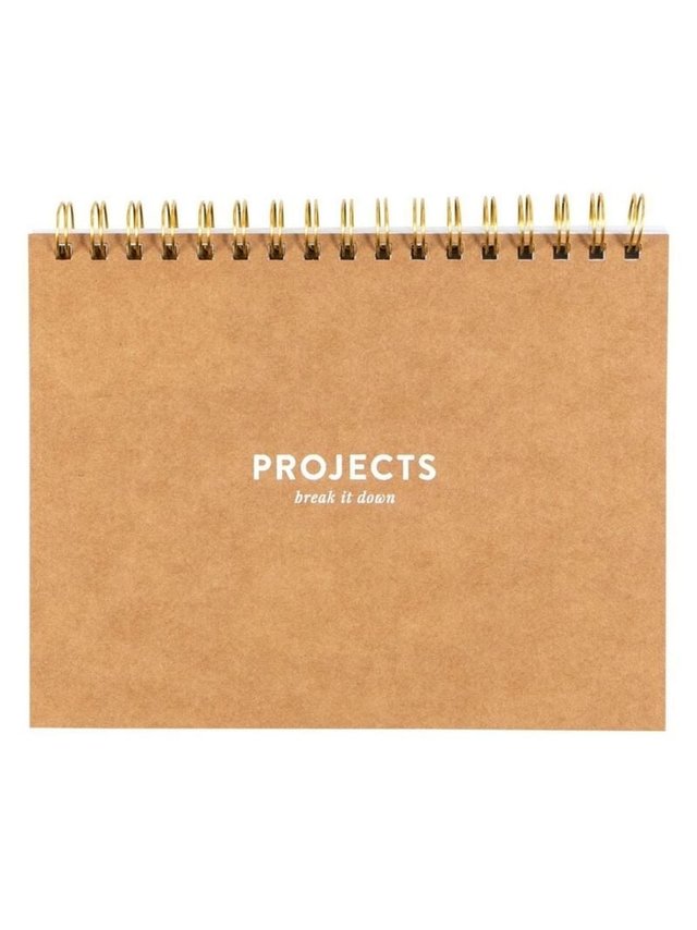Undated Spiral Project Planner, 1 of 4