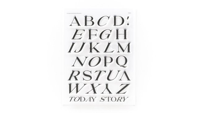 Alphas Are Awesome #33 6×8 Stamp Set, 1 of 2