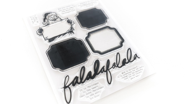 Fa La La 6×8 Stamp Set, 2 of 3