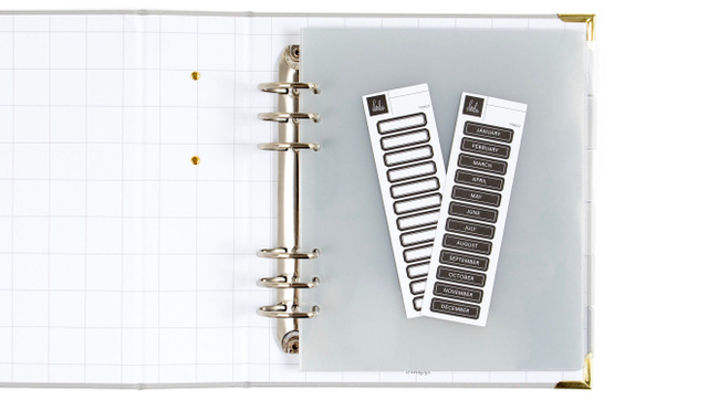 Stop The Blur Planner Dividers - Plastic, 2 of 4