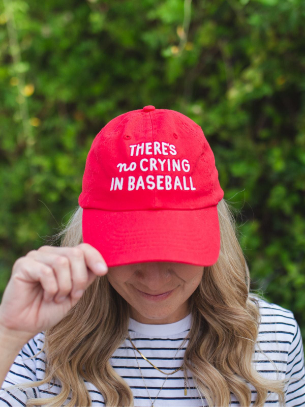 There's No Crying In Baseball Hat, 1 of 4