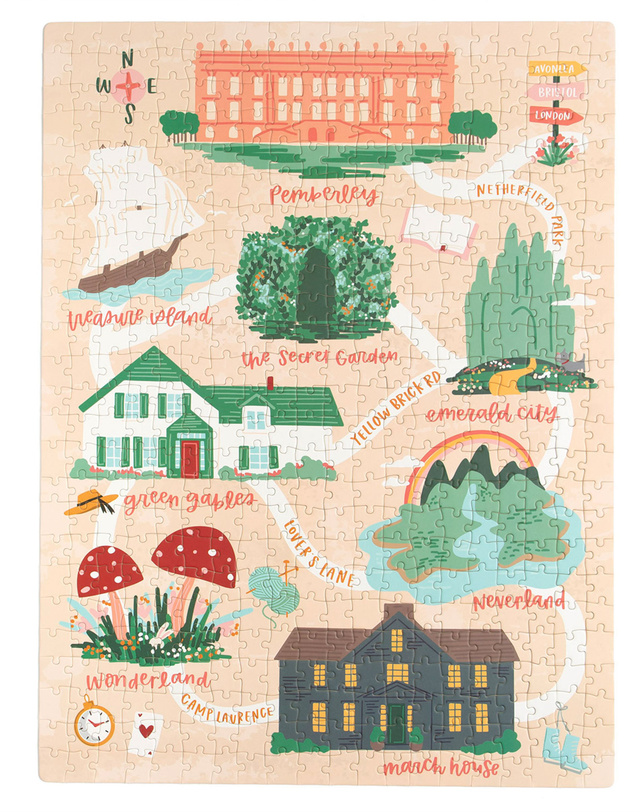 Literary Locations - 500 Piece Jigsaw Puzzle, 4 of 7