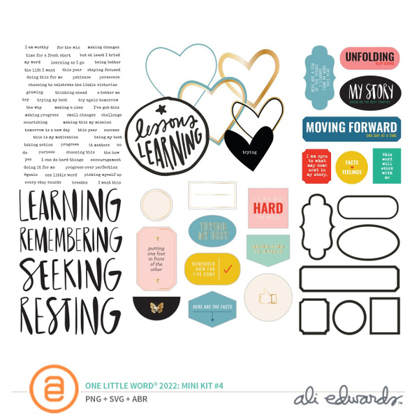 One Little Word® 2022 Digital Mini Kit #4, 1 of 1