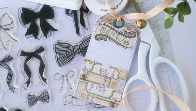 Stamp Set : 6×8 Bows, 6 of 6