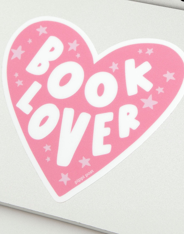 Book Lover Decal Sticker, 3 of 4