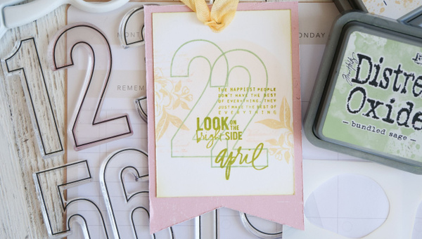 Stamp Set : 6×8 Storytellers Numbers Outline, 2 of 3