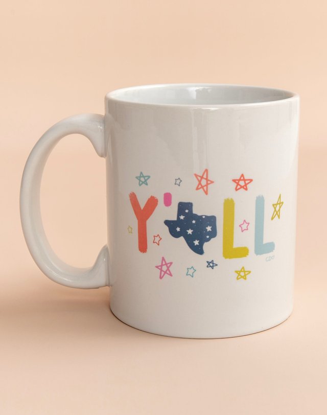 Texas Y'all Mug, 1 of 2