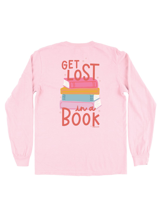 Get Lost In A Book Long-Sleeve Tee - Blossom, 3 of 4
