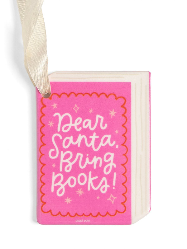 Dear Santa Bring Books Christmas Ornament, 4 of 5