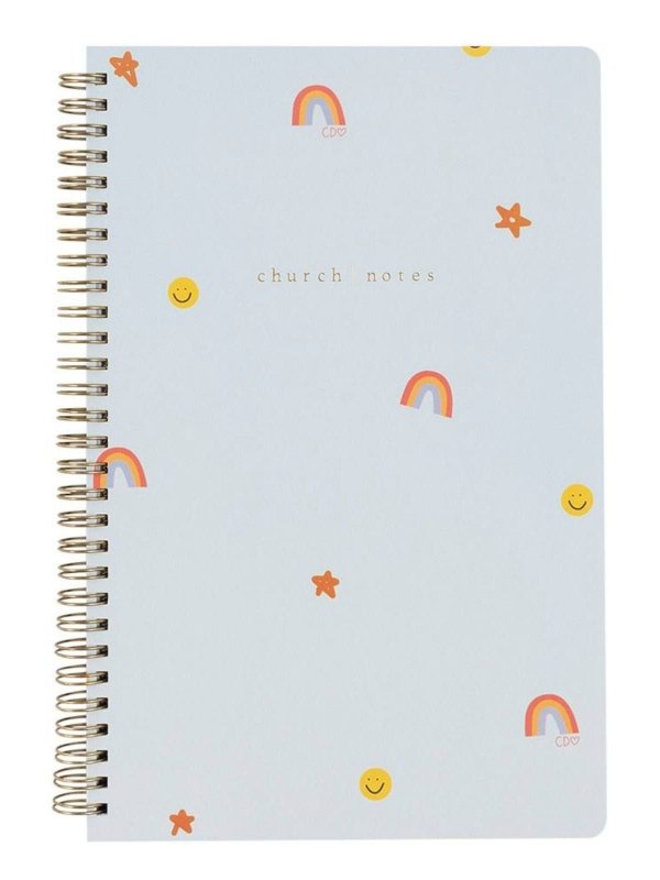 Happy Icons Bible Study Spiral Notebook by Callie Danielle, 1 of 9
