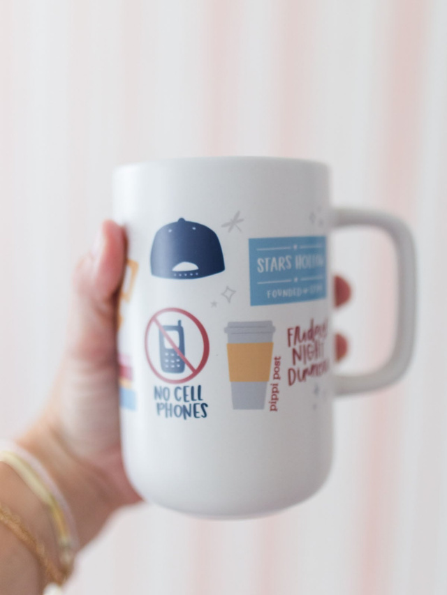 Stars Hollow Tall Ceramic Coffee Mug, 2 of 7