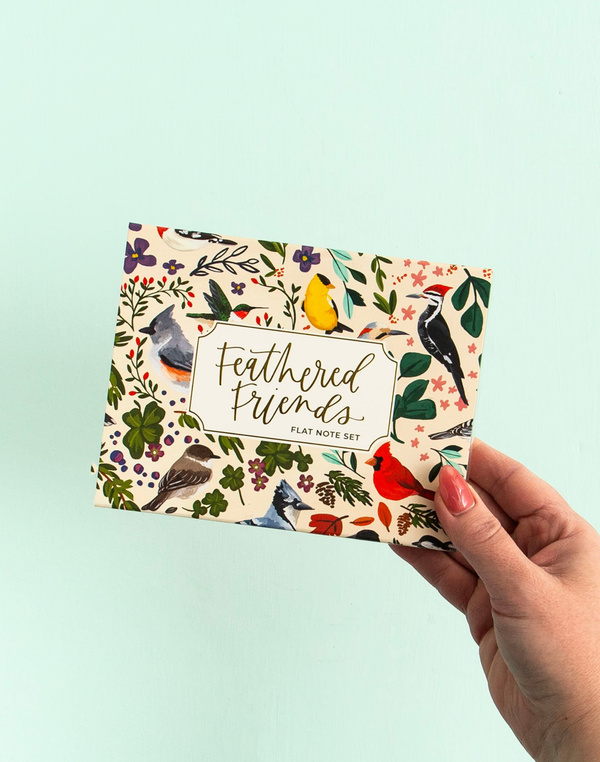 Feathered Friends Birds Flat Note Set, 3 of 9