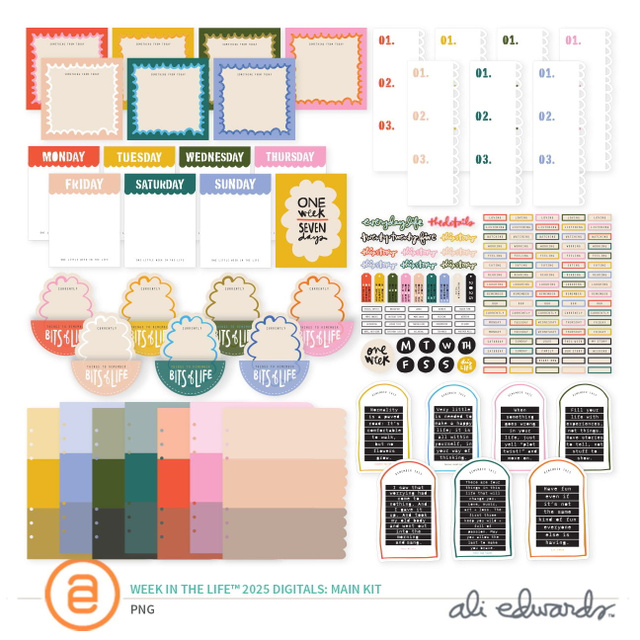 Week In The Life™ 2025 Digital Main Kit , 1 of 1