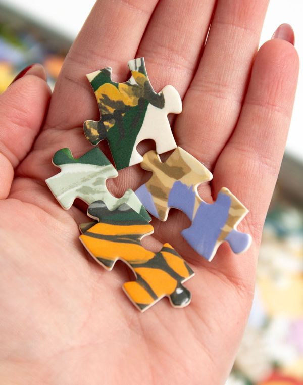 Forest Floor - 400 Piece Panoramic Jigsaw Puzzle - 1canoe2