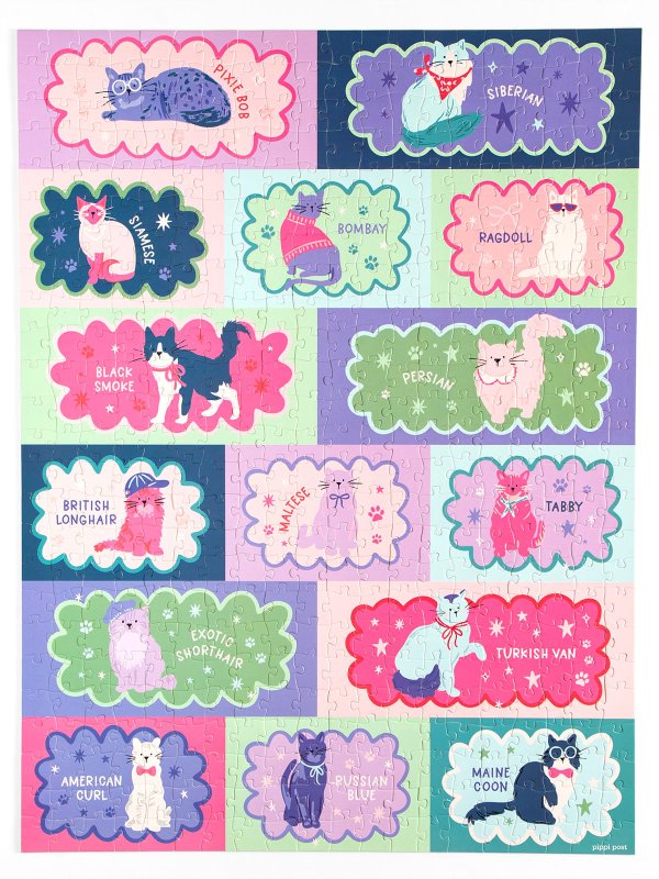 Cool Cats - 500 Piece Jigsaw Puzzle, 9 of 9
