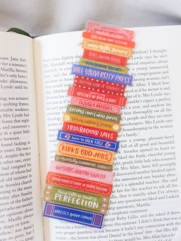 Stars Hollow Book Stack Bookmark, 1 of 5
