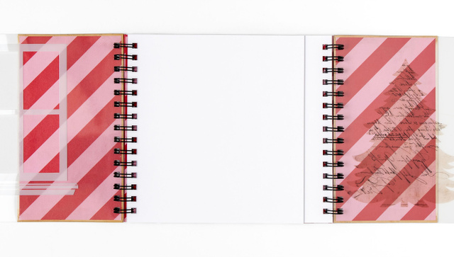 Jolly Holiday Gate Fold Notebook, 3 of 3