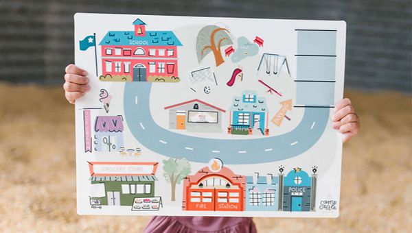 Mini Classic City Play Mat, 3 of 6